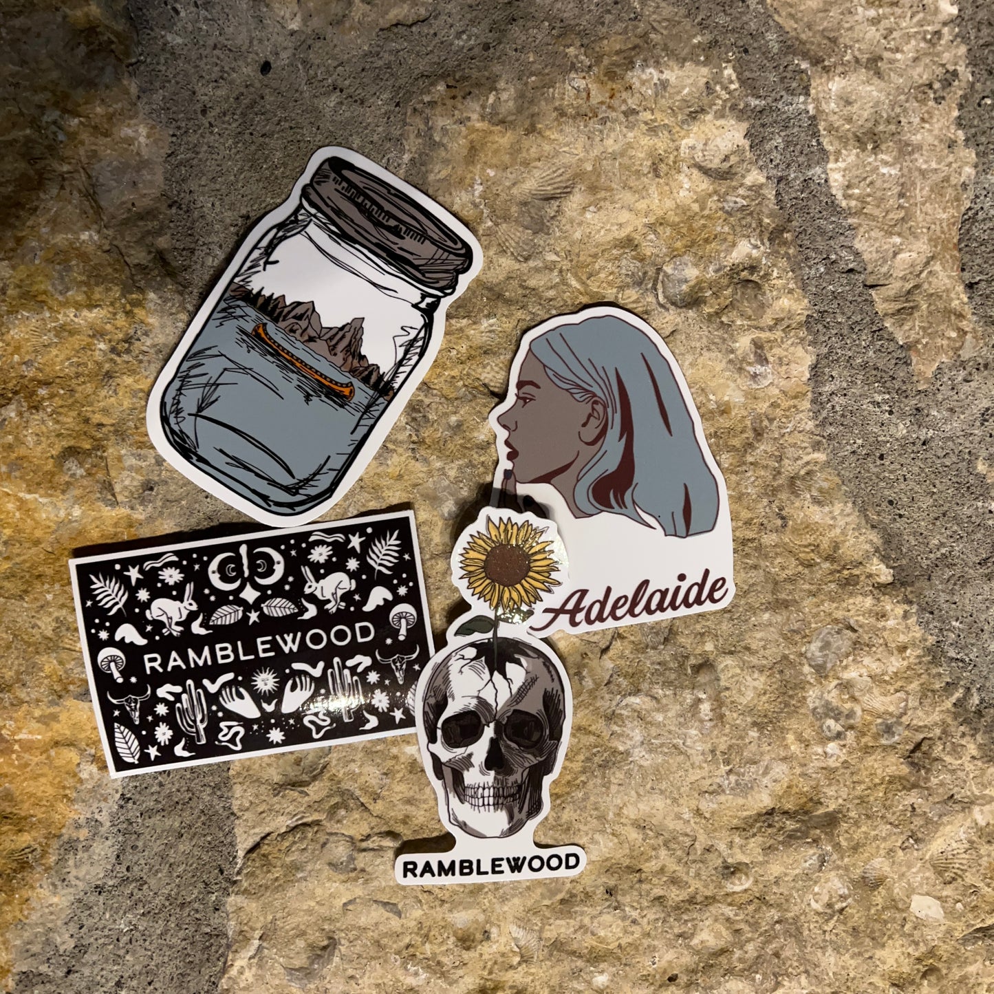 Finished Rambler Sticker Pack (4)