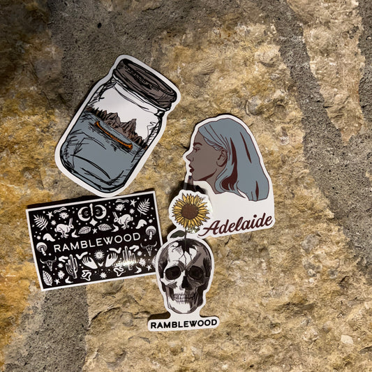 Finished Rambler Sticker Pack (4)